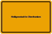 Grundbuchauszug Heiligenstadt In Oberfranken